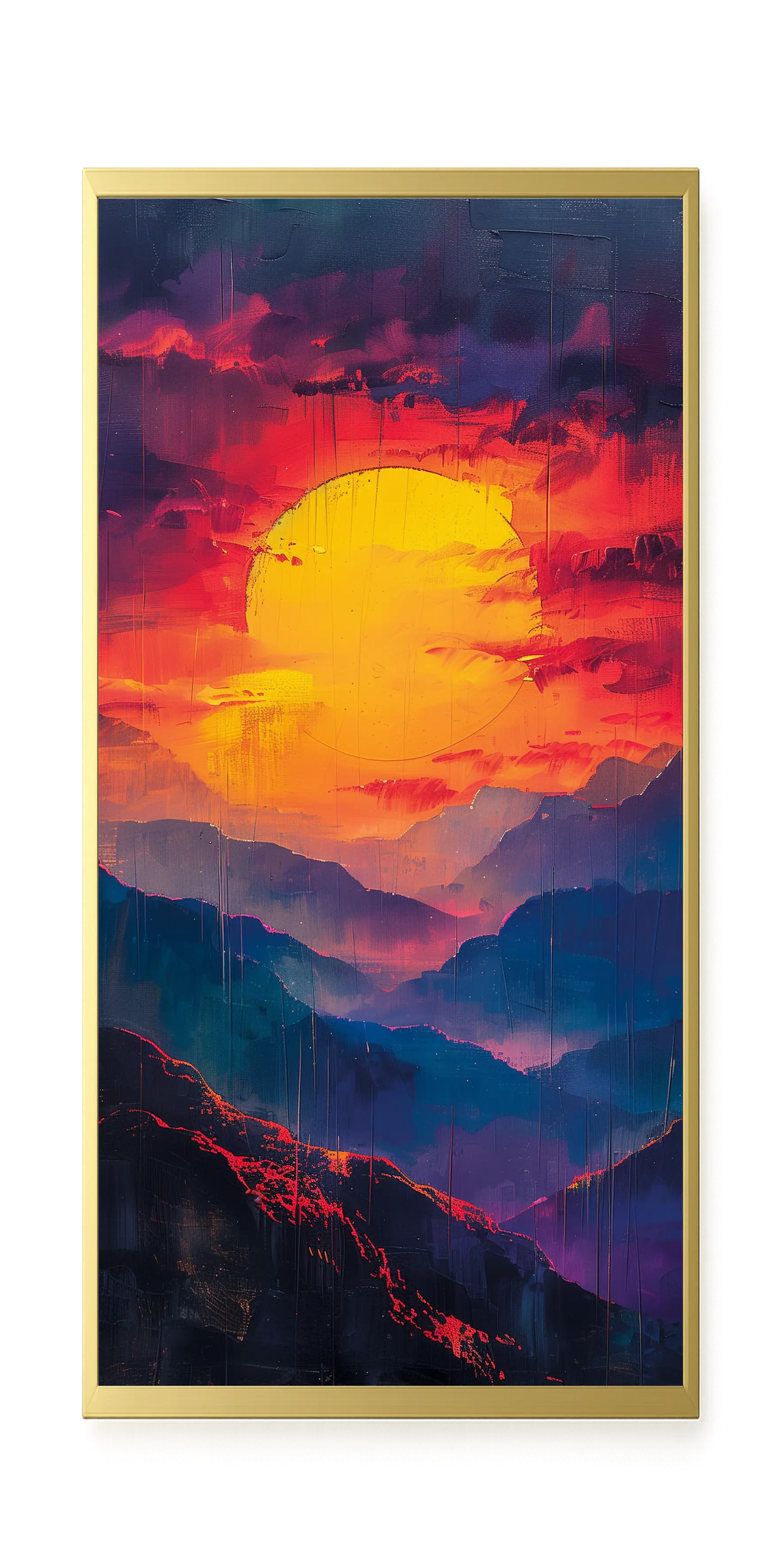 Dark Sun Canvas Print