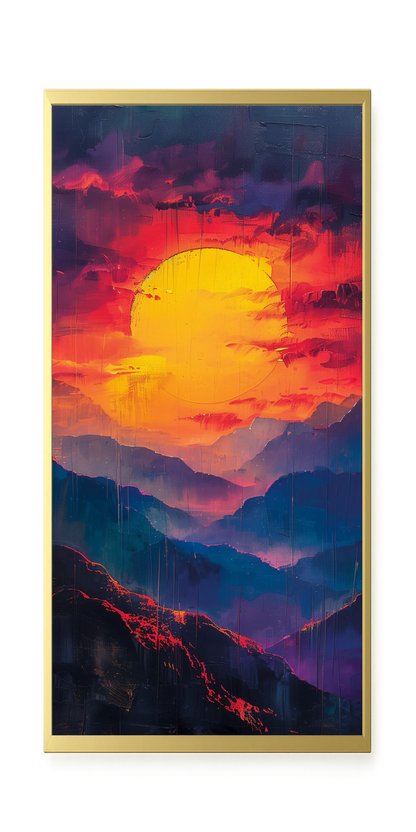 Dark Sun Canvas Print