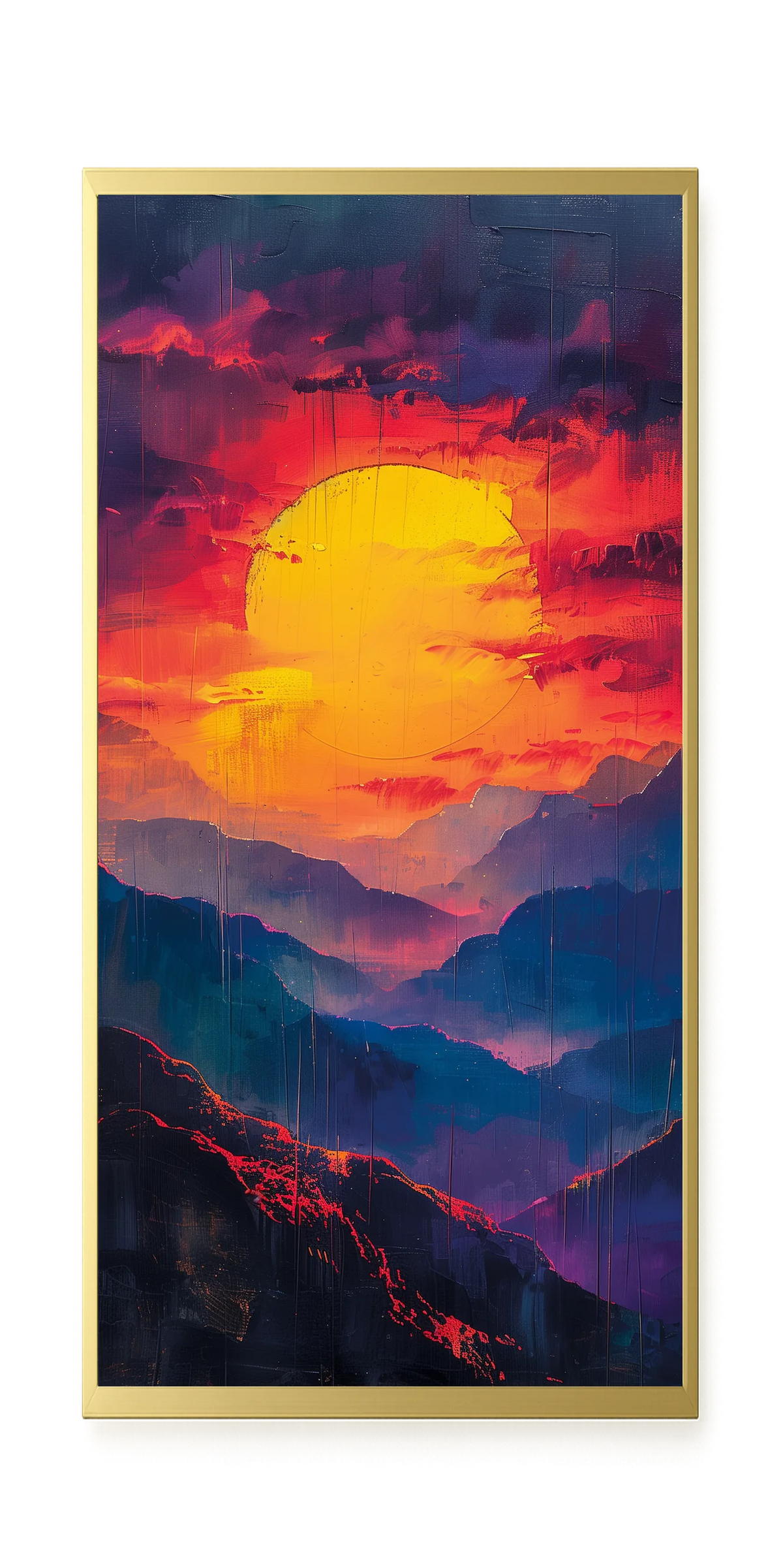 Dark Sun Canvas Print