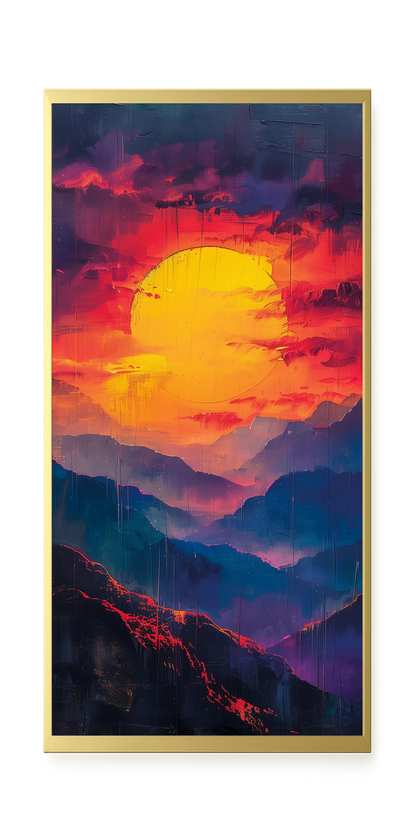 Dark Sun Canvas Print