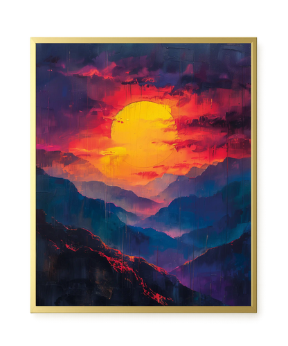 Dark Sun Canvas Print