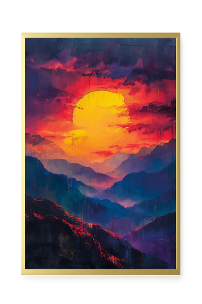 Dark Sun Canvas Print