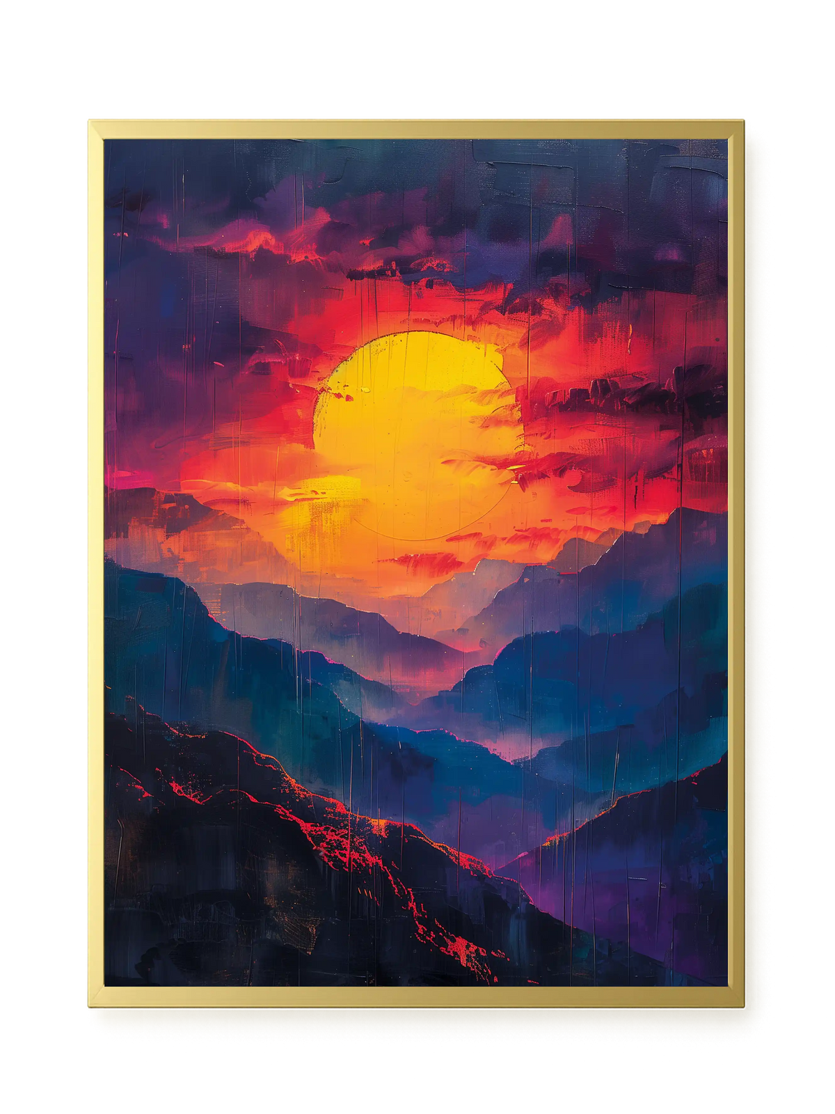 Dark Sun Canvas Print