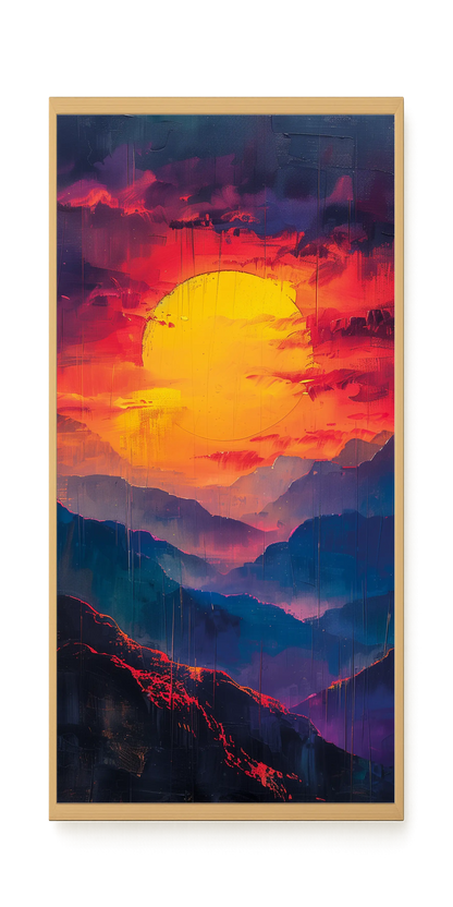 Dark Sun Canvas Print