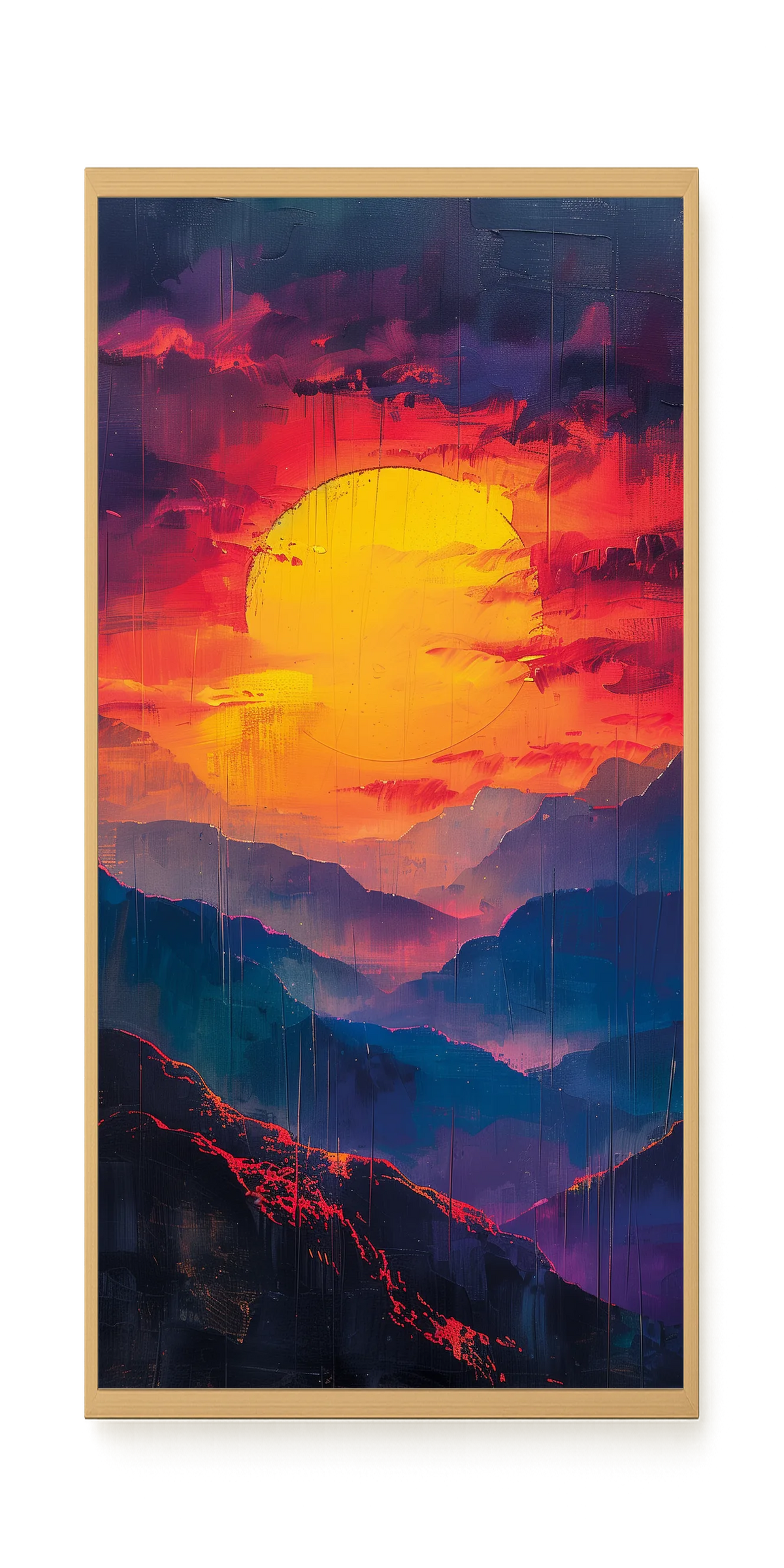 Dark Sun Canvas Print