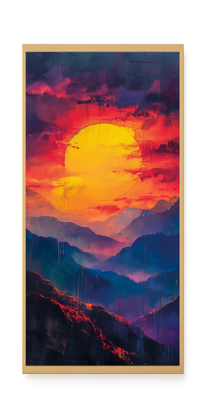 Dark Sun Canvas Print