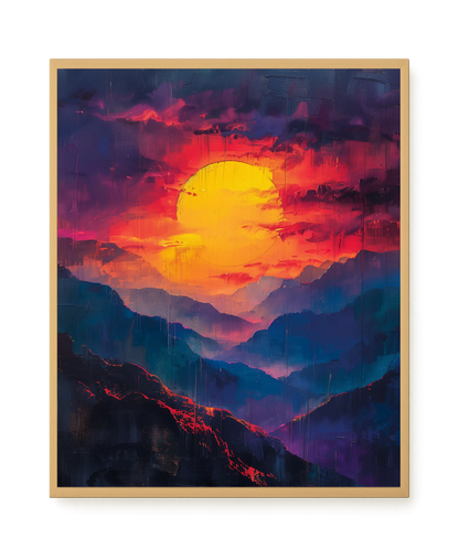 Dark Sun Canvas Print