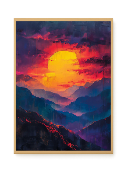 Dark Sun Canvas Print