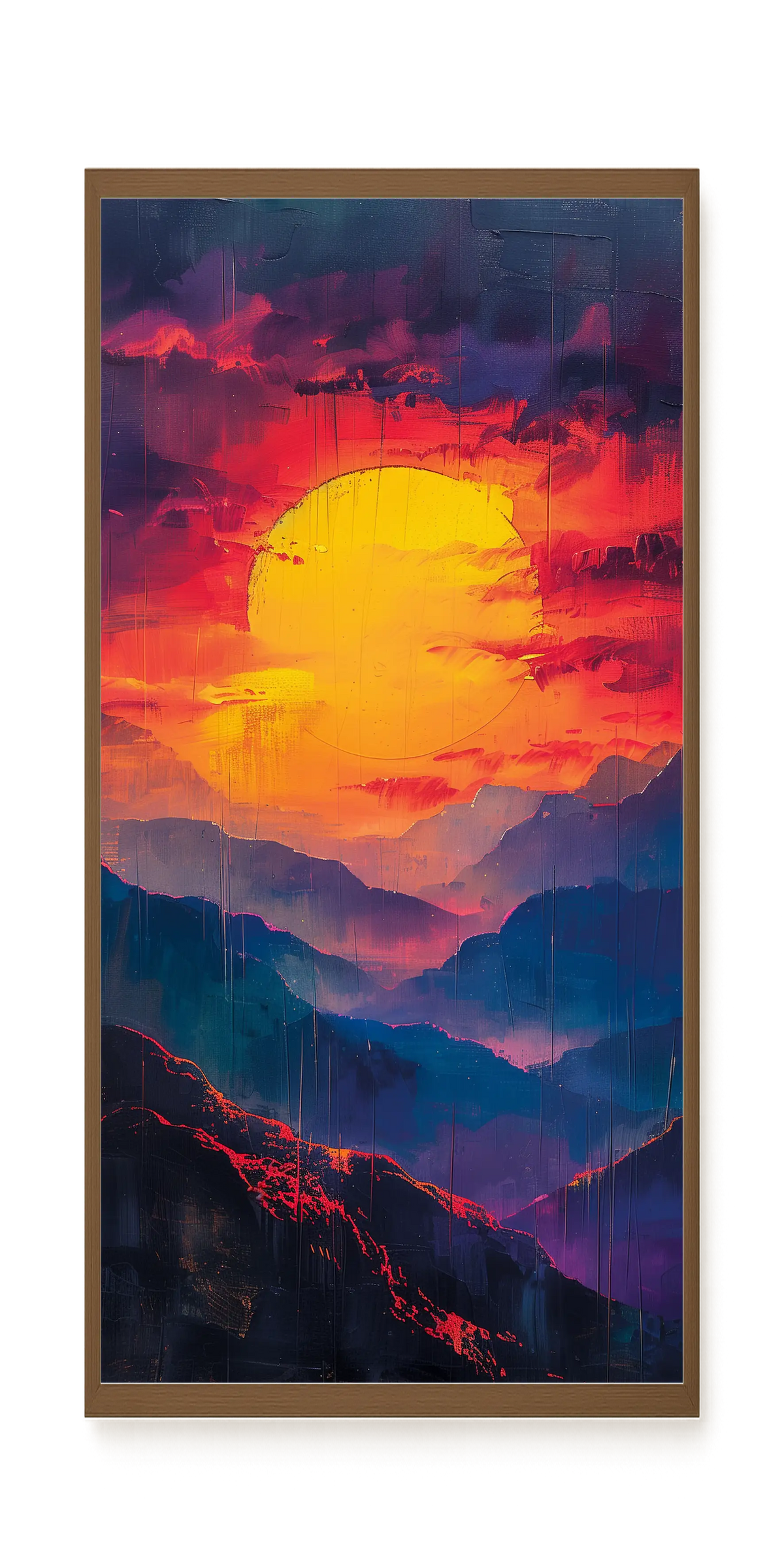 Dark Sun Canvas Print