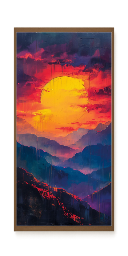 Dark Sun Canvas Print