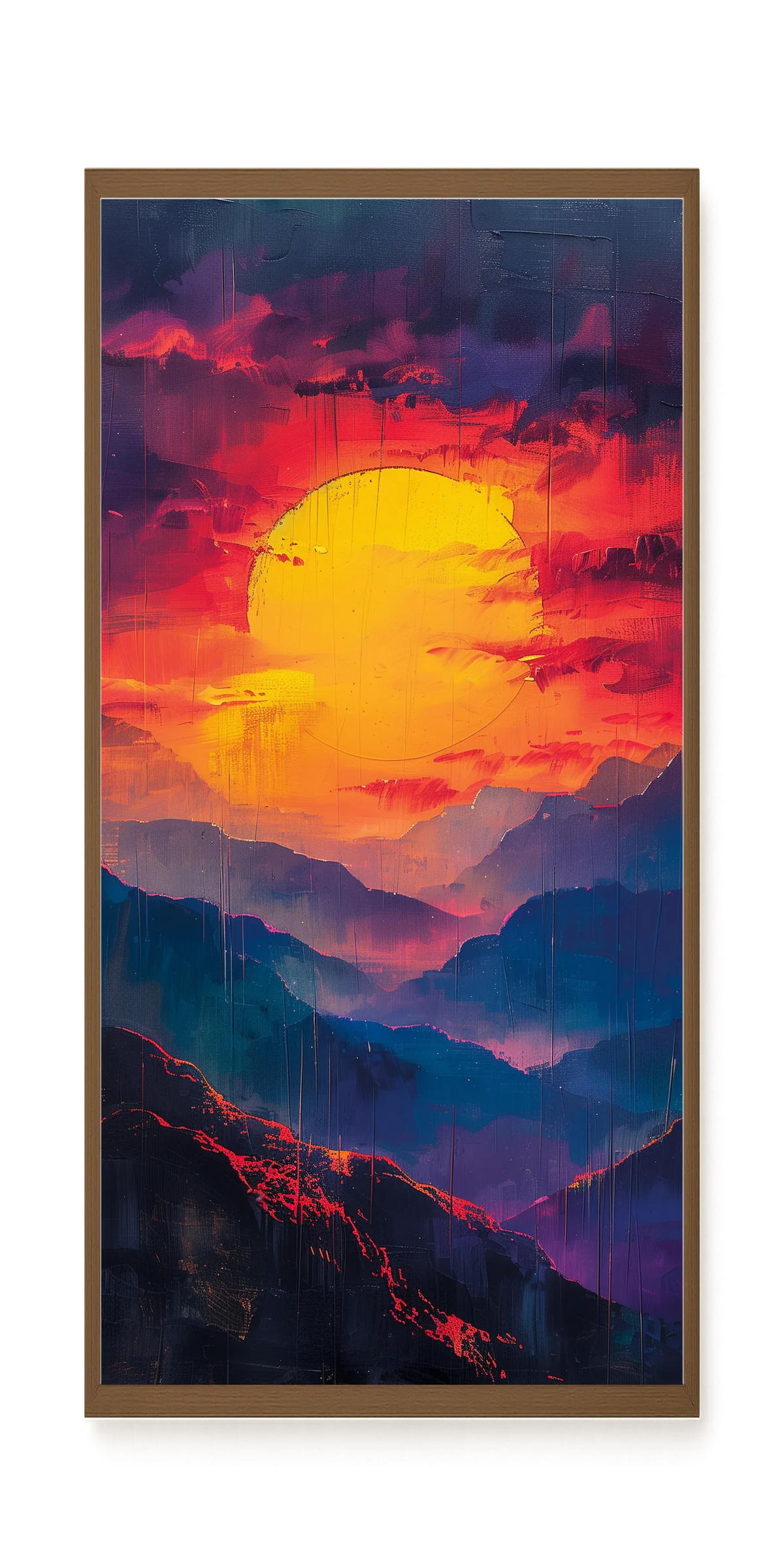 Dark Sun Canvas Print
