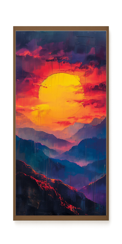 Dark Sun Canvas Print