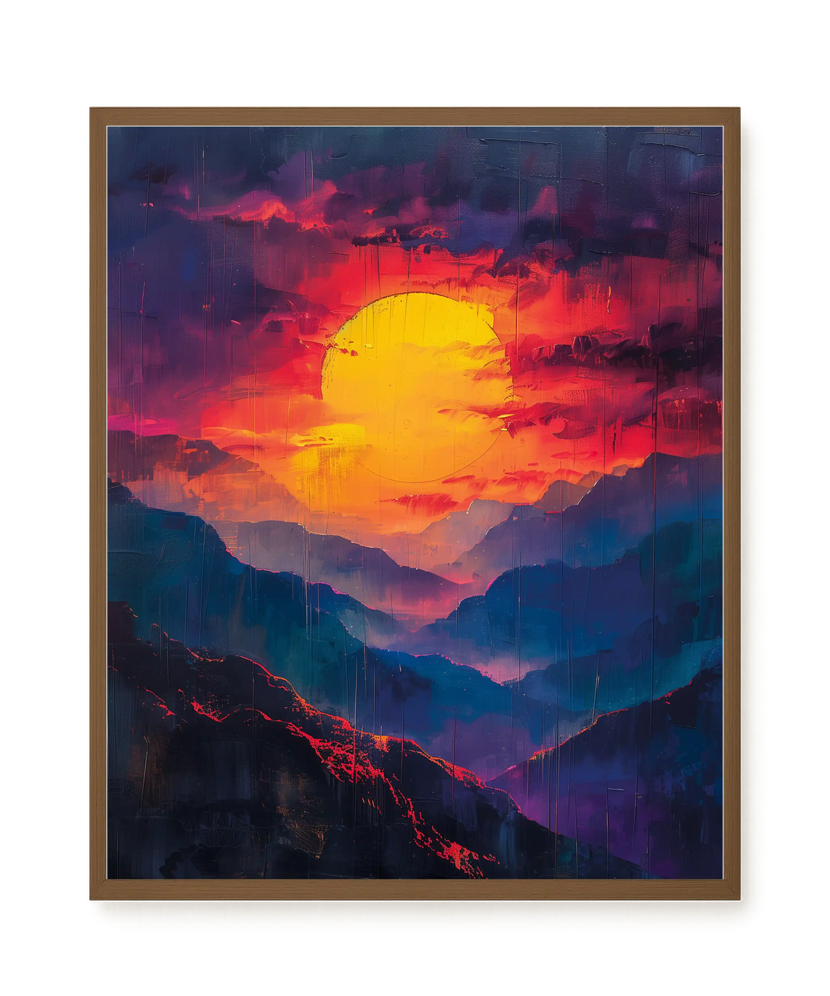 Dark Sun Canvas Print