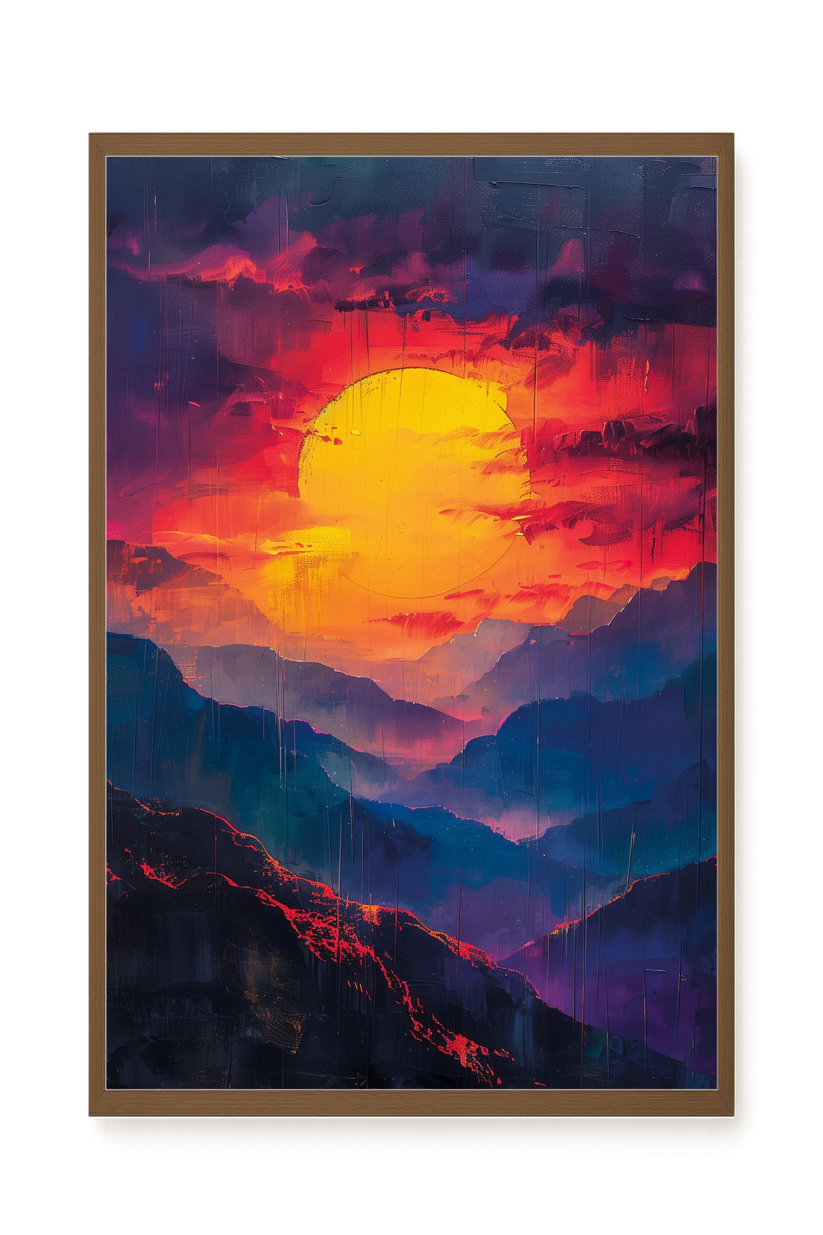 Dark Sun Canvas Print