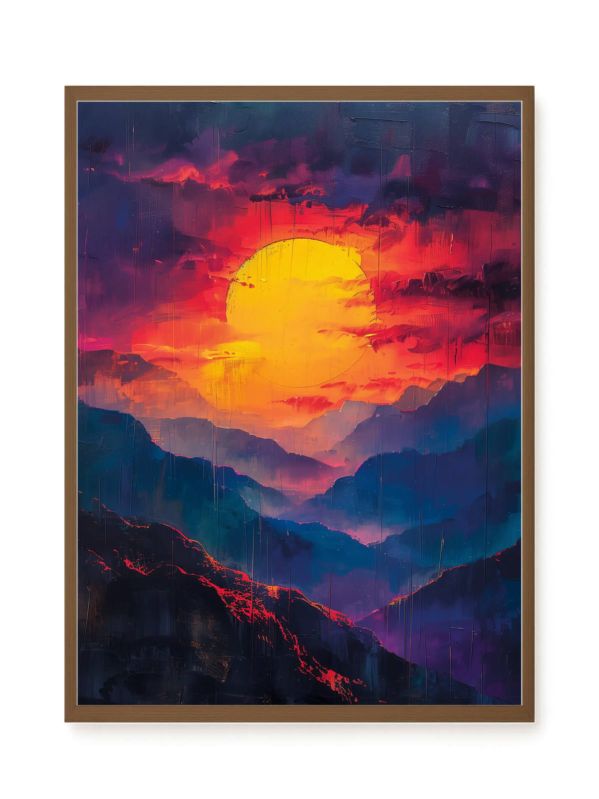 Dark Sun Canvas Print