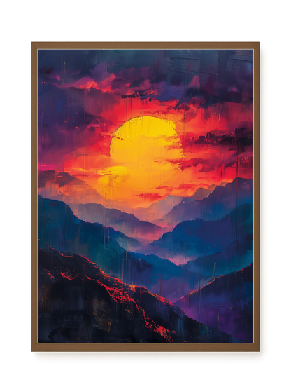 Dark Sun Canvas Print