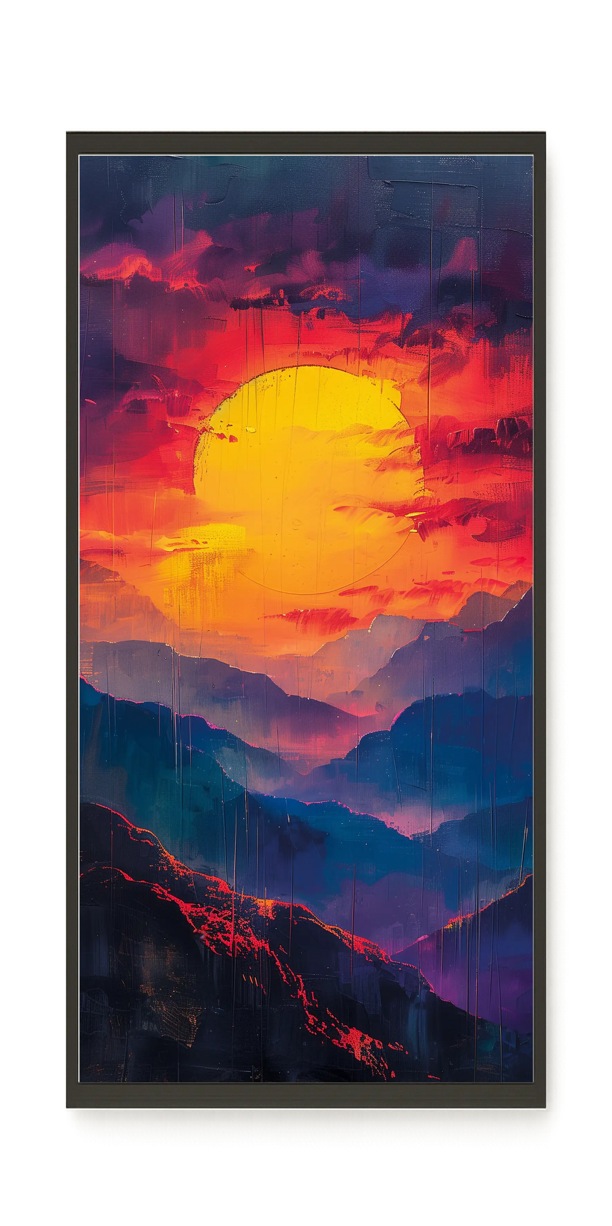 Dark Sun Canvas Print
