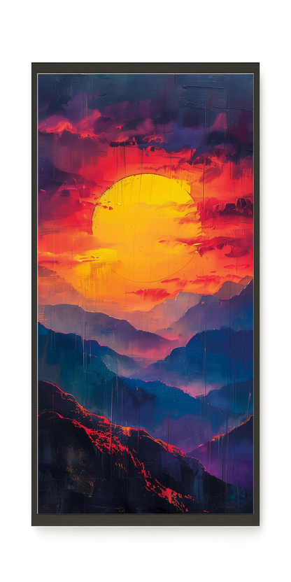 Dark Sun Canvas Print