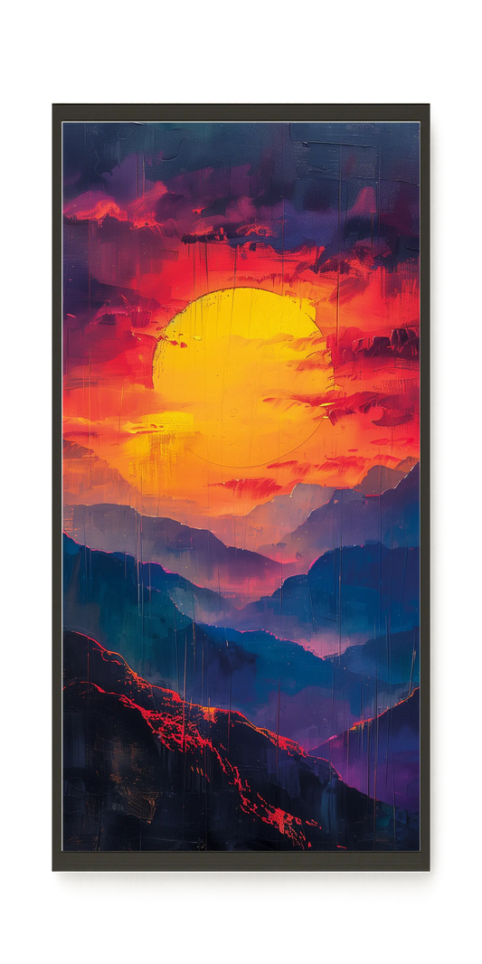 Dark Sun Canvas Print