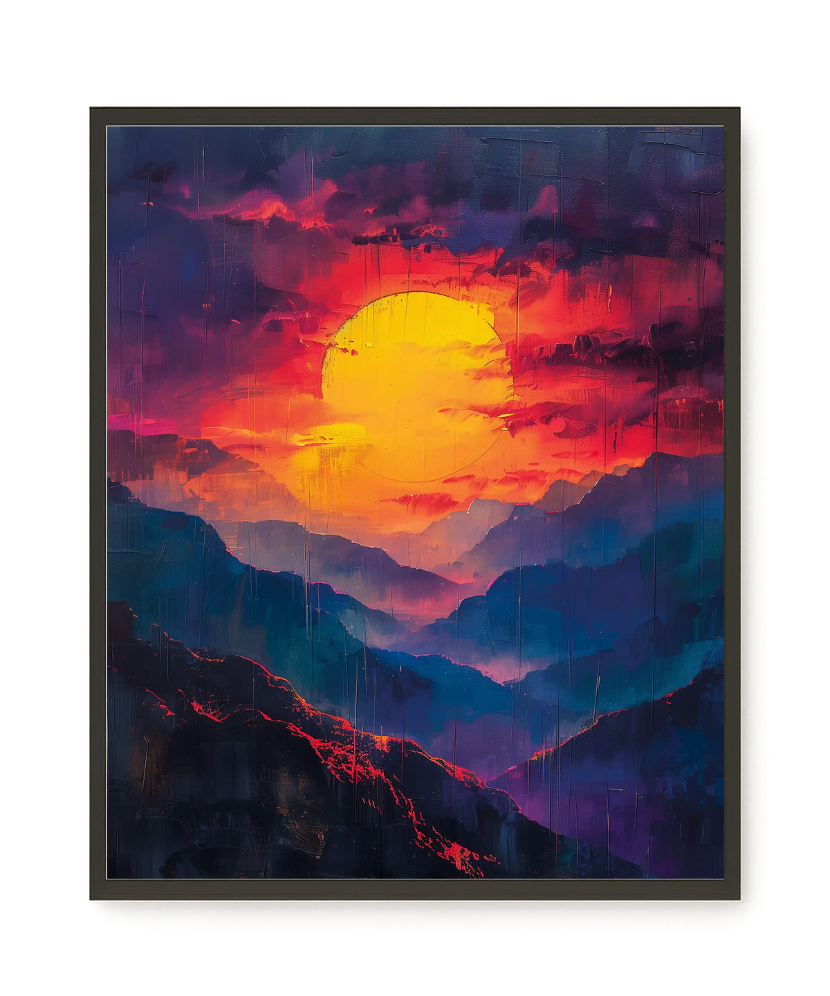 Dark Sun Canvas Print