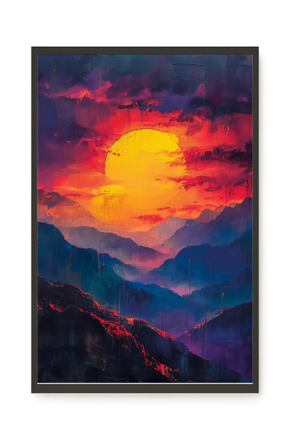 Dark Sun Canvas Print