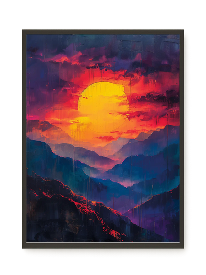 Dark Sun Canvas Print