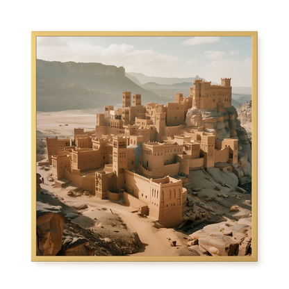 Rock City Canvas Wall Art