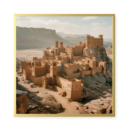 Rock City Canvas Wall Art