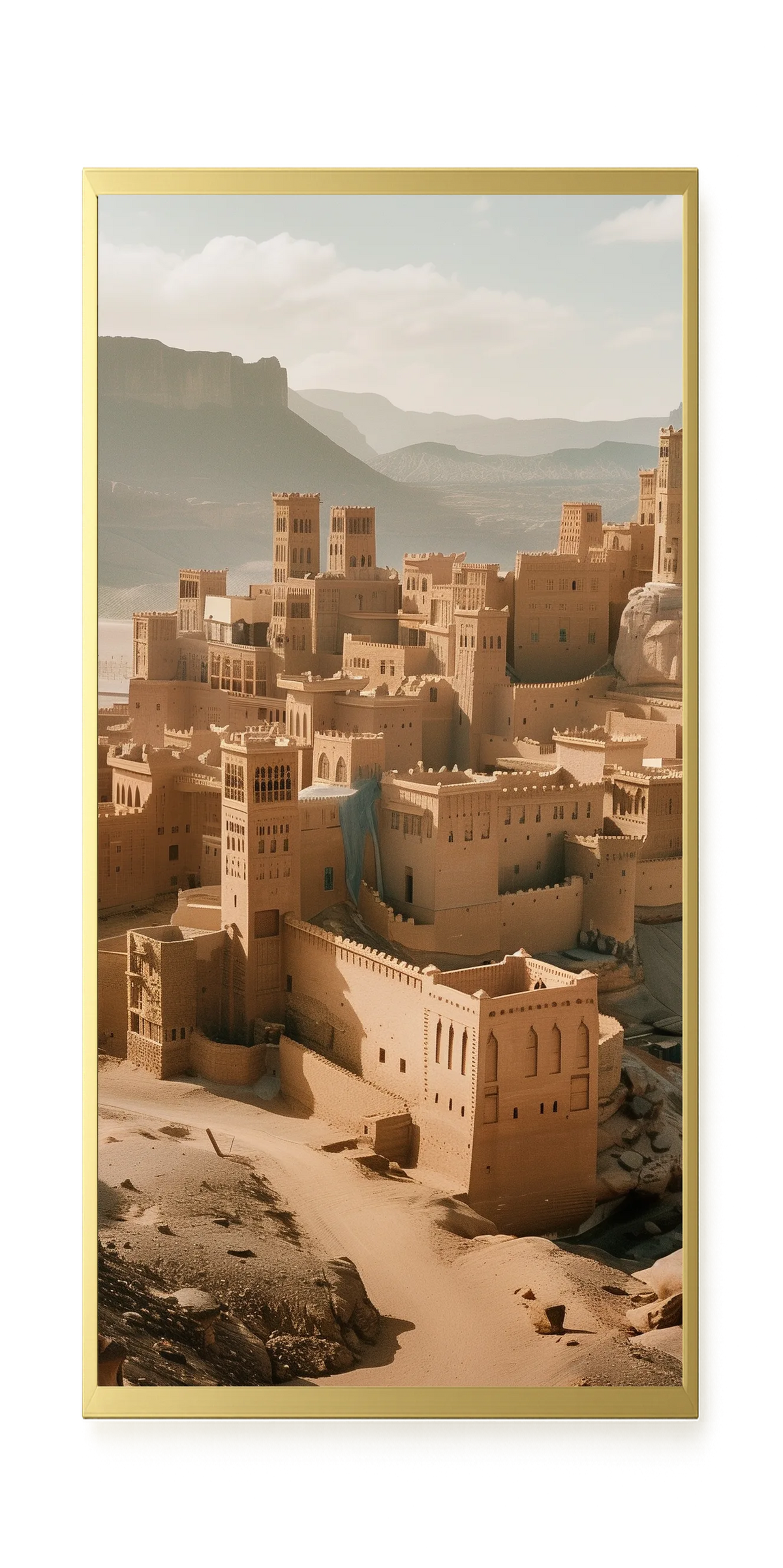 Rock City Canvas Wall Art