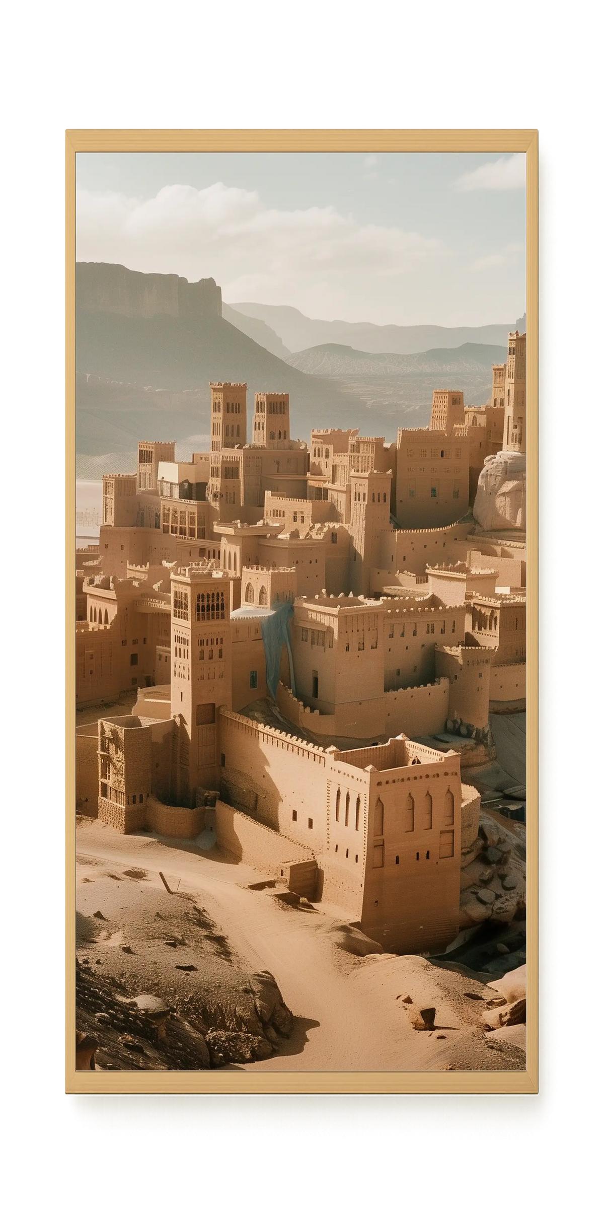 Rock City Canvas Wall Art