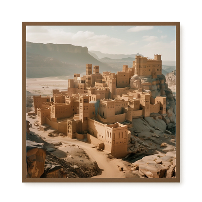 Rock City Canvas Wall Art