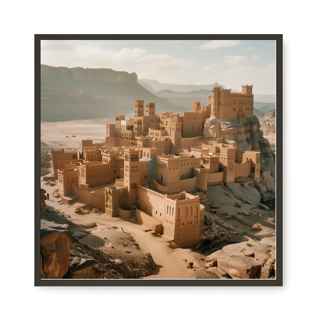Rock City Canvas Wall Art