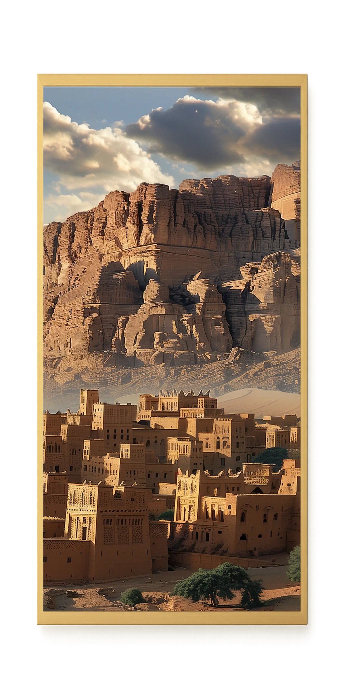 Rock Village Canvas Print