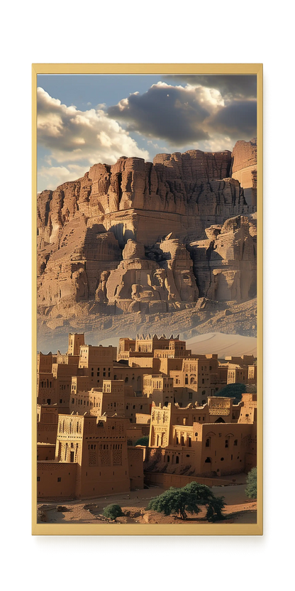 Rock Village Canvas Print