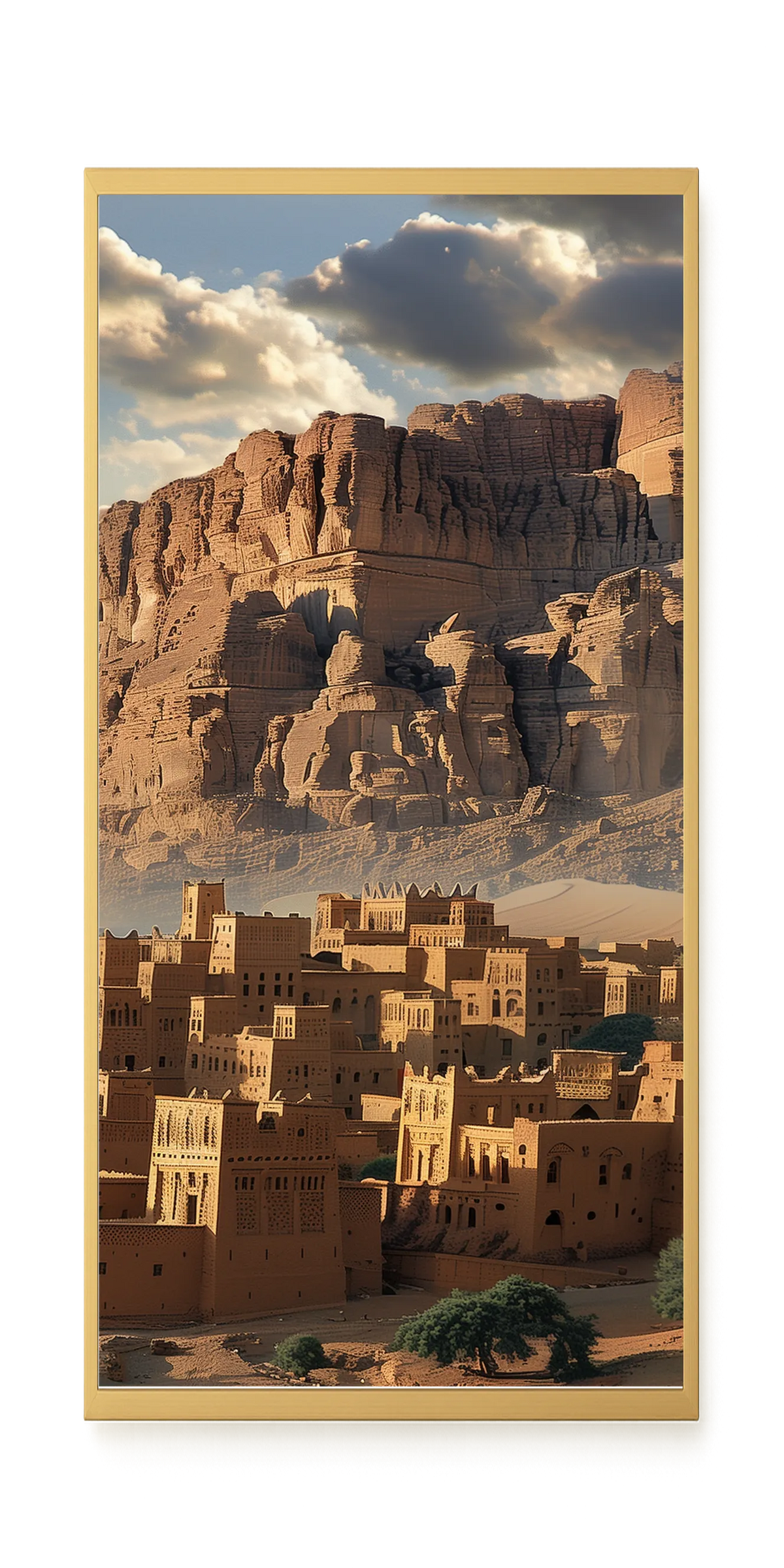 Rock Village Canvas Print