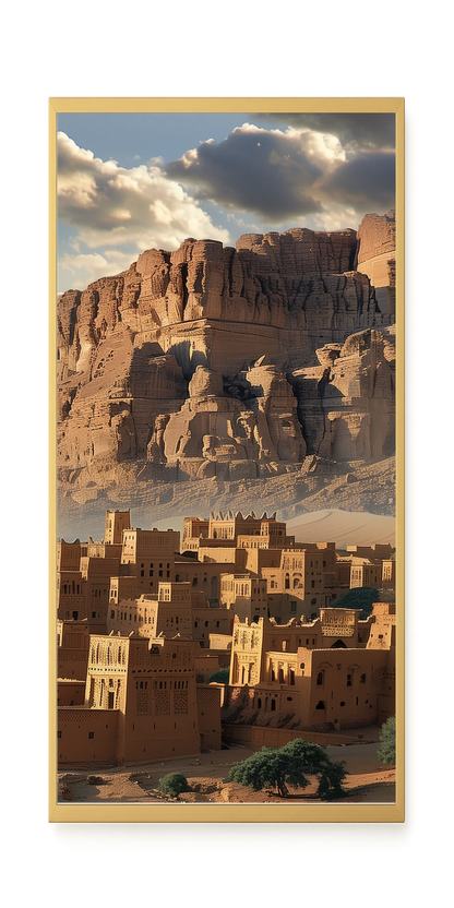 Rock Village Canvas Print