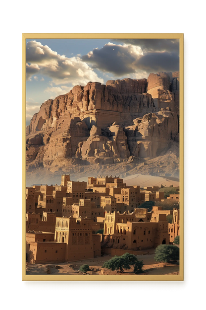 Rock Village Canvas Print