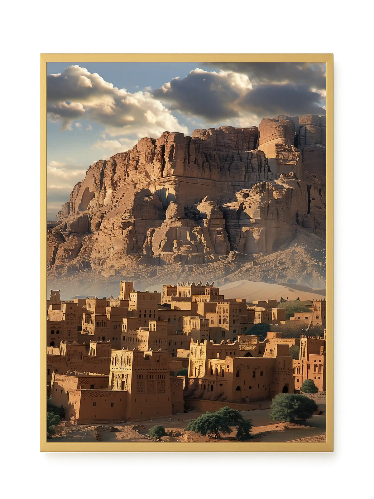 Rock Village Canvas Print