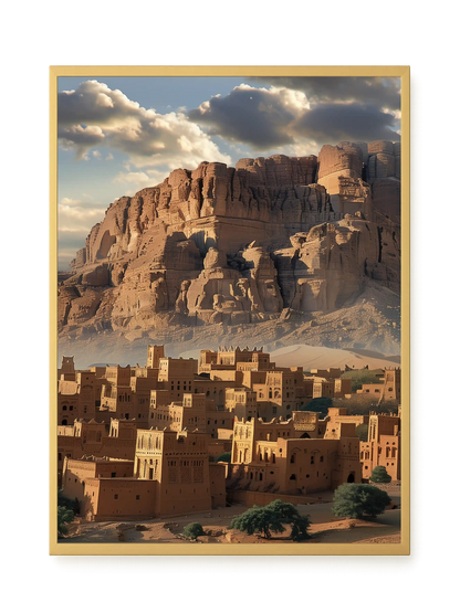 Rock Village Canvas Print