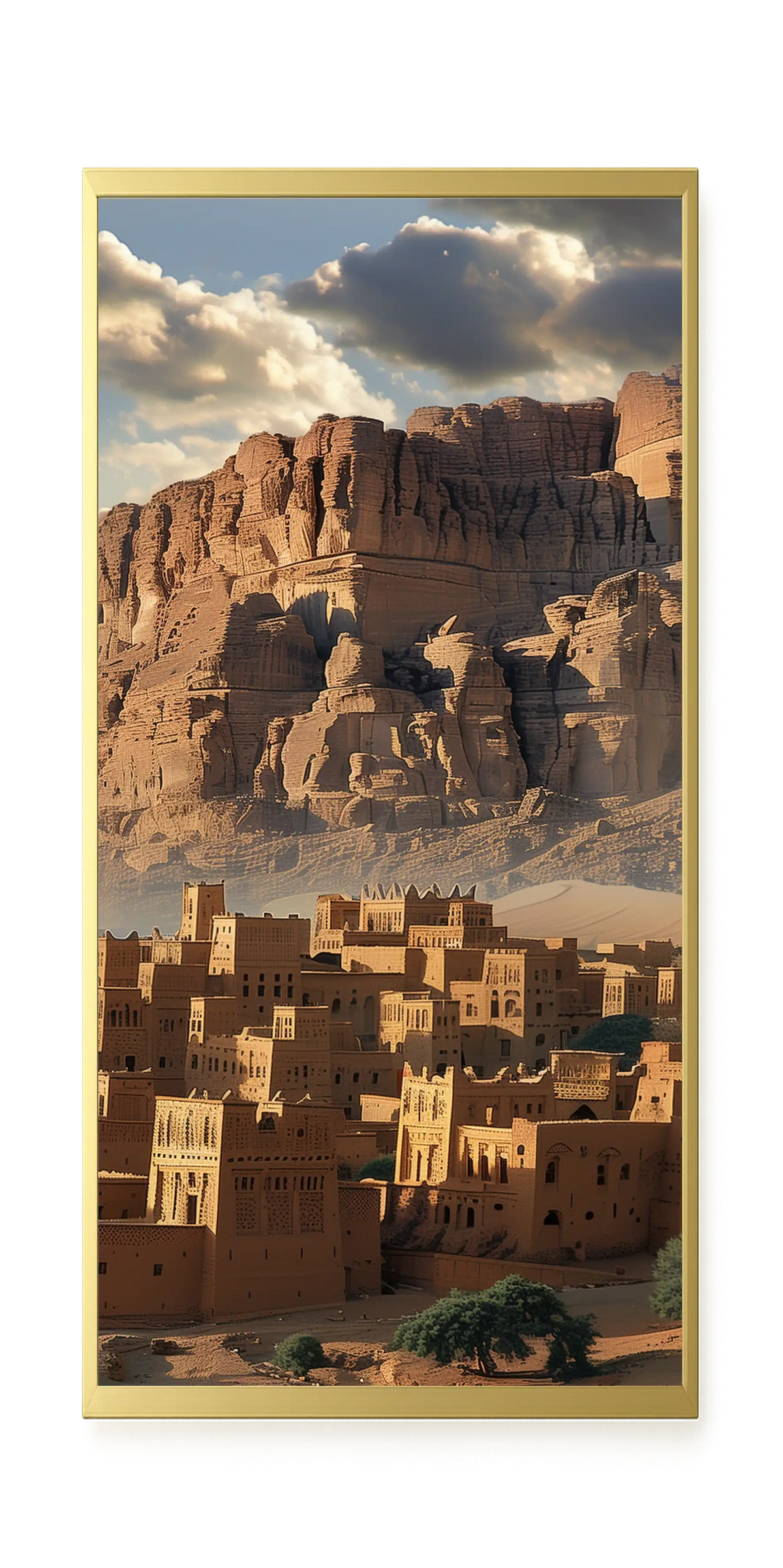 Rock Village Canvas Print