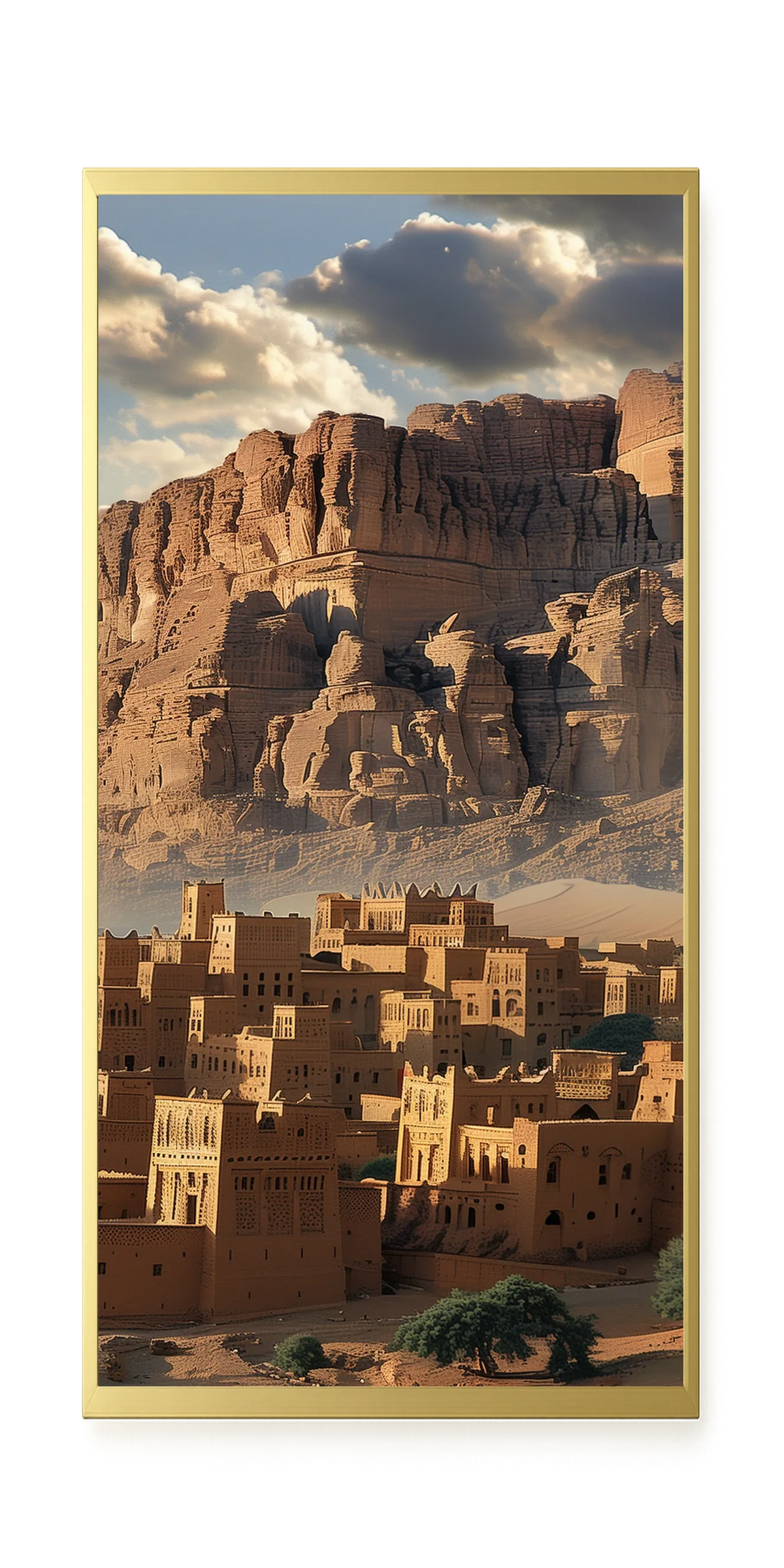 Rock Village Canvas Print
