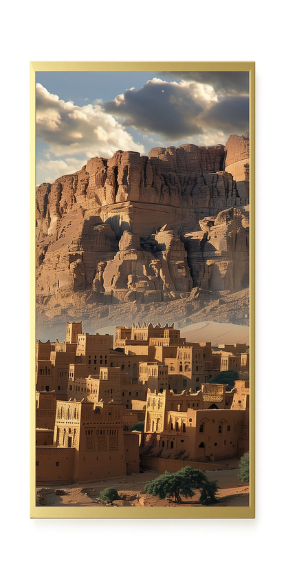 Rock Village Canvas Print