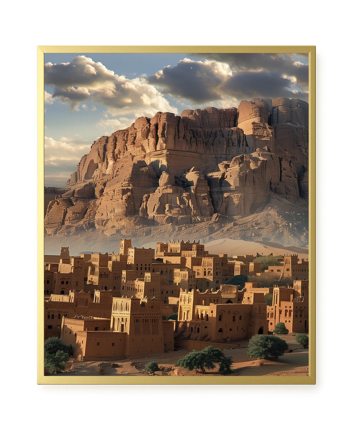 Rock Village Canvas Print