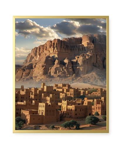 Rock Village Canvas Print