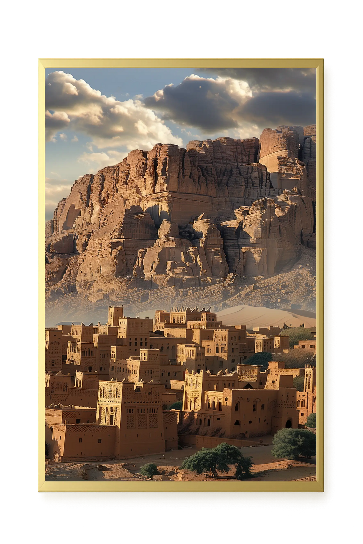Rock Village Canvas Print