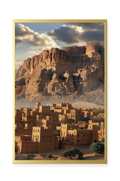 Rock Village Canvas Print