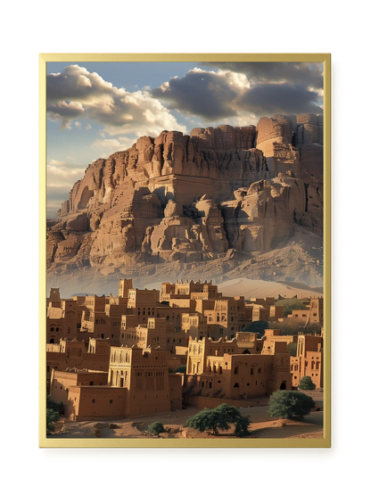 Rock Village Canvas Print