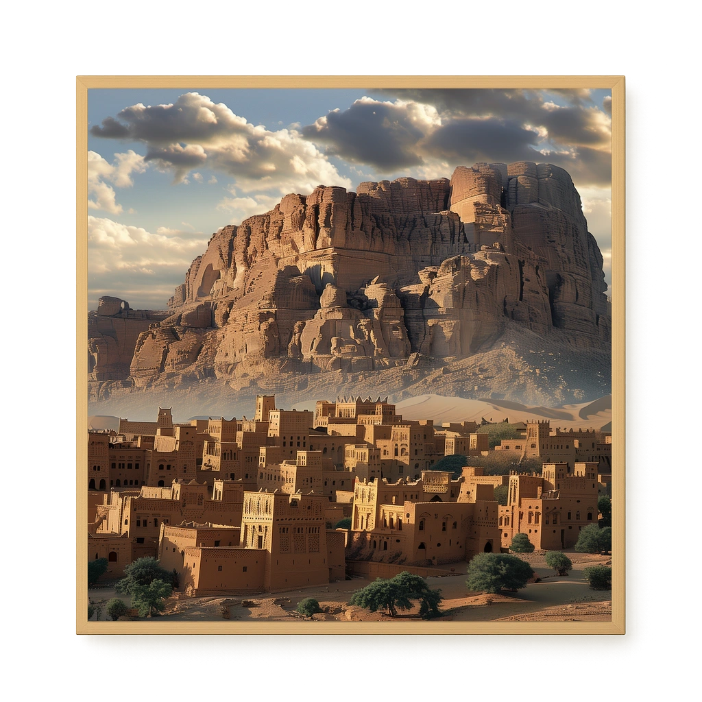 Rock Village Canvas Print