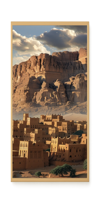 Rock Village Canvas Print