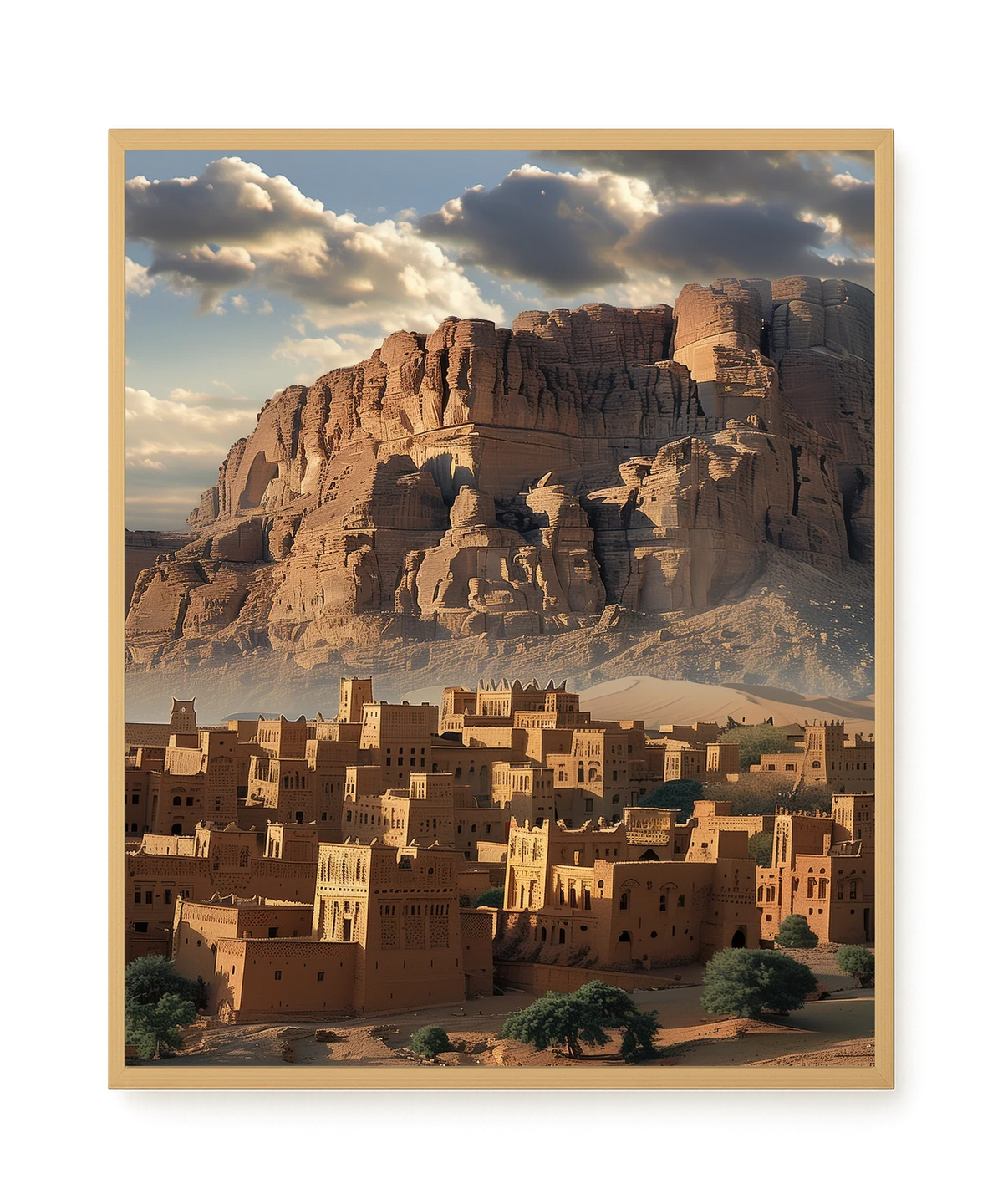 Rock Village Canvas Print
